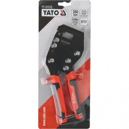 YT-51312 Πένσα Διάτρησης Προφίλ 260mm
