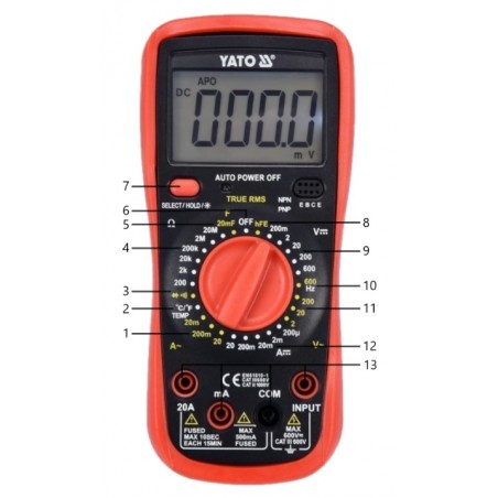 YT-73083 Πολύμετρο Ηλεκτρονικό