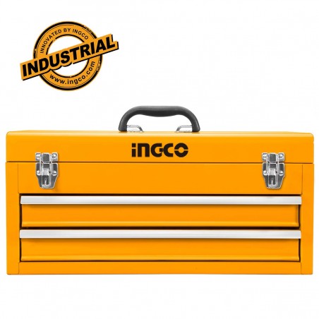 HTB06 Εργαλειοθήκη Άδεια 3 Θέσεων με 2 Συρτάρια