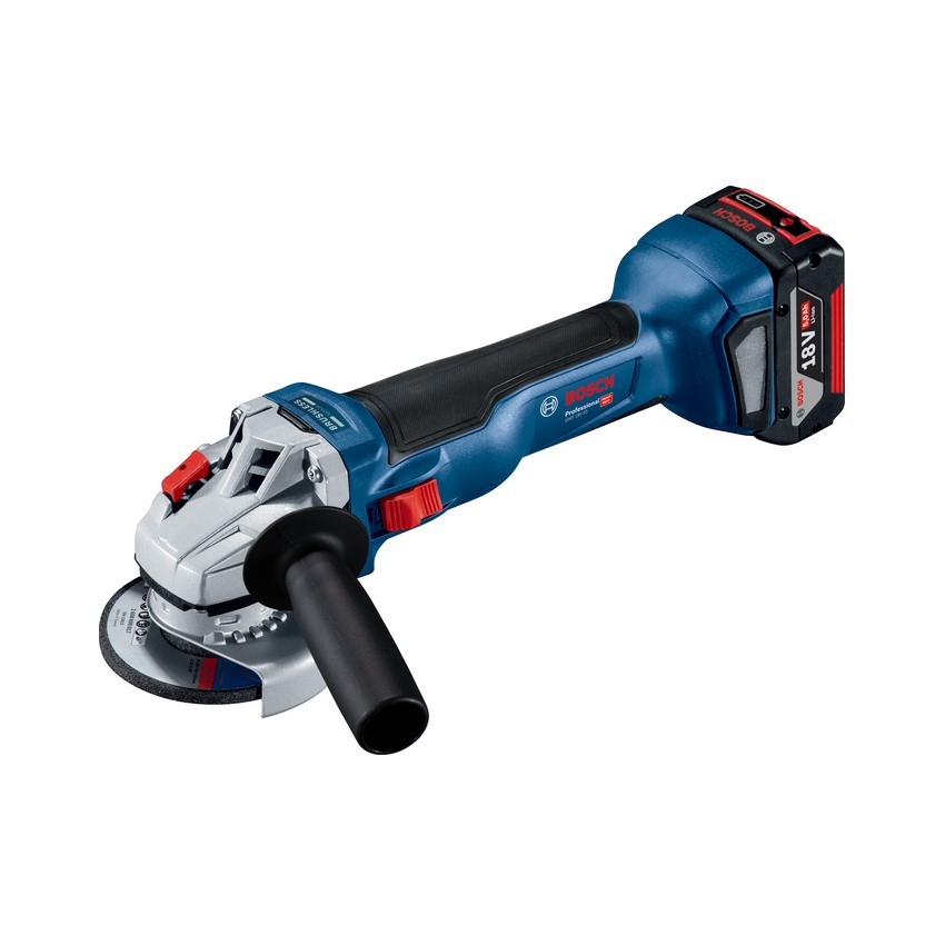 GWS 18V-10 Γωνιακός Λειαντήρας Μπαταρίας 18V (2x5.0Ah)