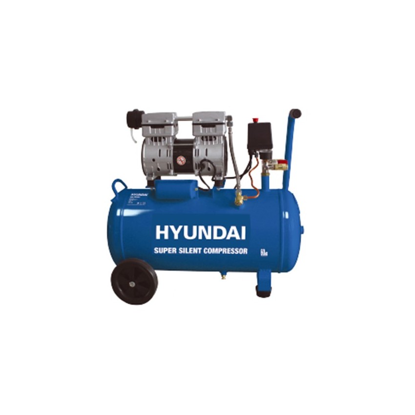 H5015LS Αεροσυμπιεστής Oil Free Χαμηλού Θορύβου 50Lt 1.5Hp