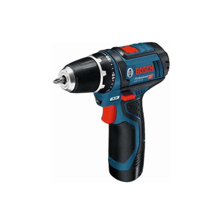 GSR 12V-15 Δραπανοκατσάβιδο Μπαταρίας 12V (2x2.0Ah)