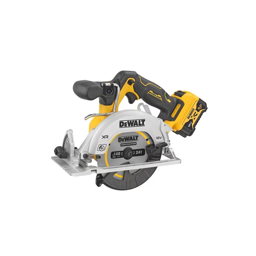 DCS512P2-QW Δισκοπρίονο Μπαταρίας 140mm 12V (2x5.0Ah)