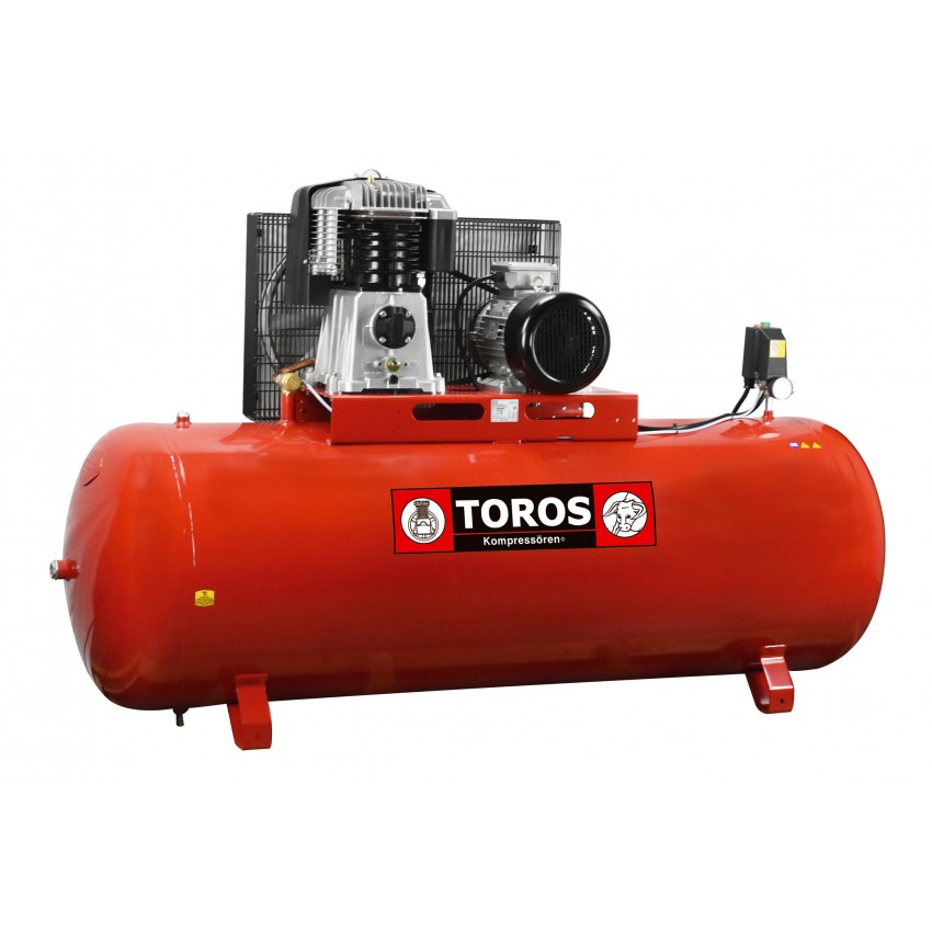 BK119-500F-7.5 Αεροσυμπιεστής με Ιμάντα Τριφασικός 500Lt 7.5hp
