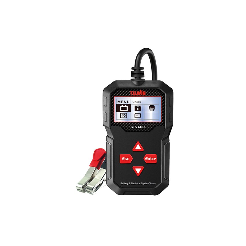 STS600 BATTERY TESTER Ψηφιακός Eλεγκτής Μπαταρίας 12V