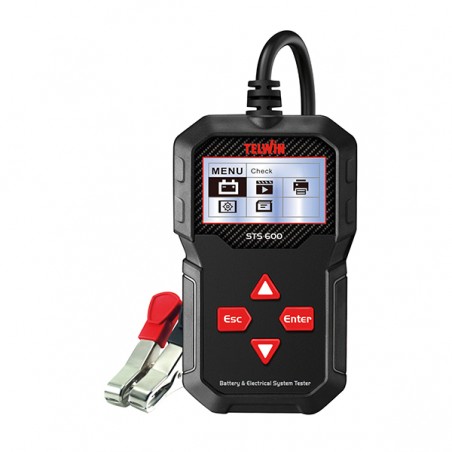 STS600 BATTERY TESTER Ψηφιακός Eλεγκτής Μπαταρίας 12V