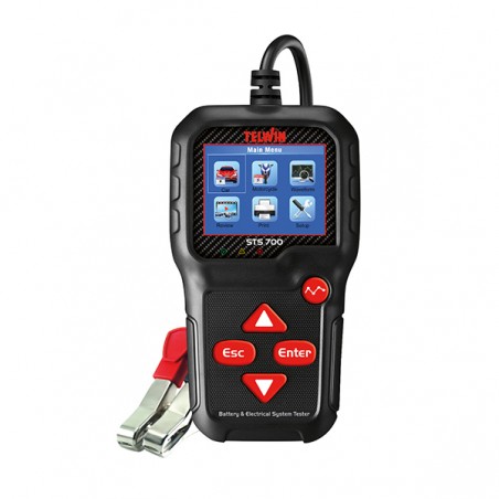STS700 BATTERY TESTER Ψηφιακός Eλεγκτής Μπαταρίας 12V