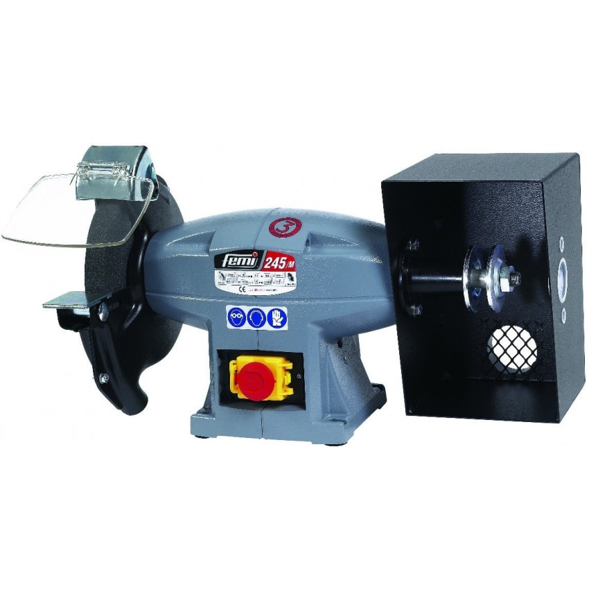 245/M Βιομηχανικός Δίδυμος Τροχός 400W