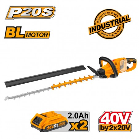 CHTLI400282 Μπορντουροψάλιδο Μπαταρίας 2x20V (2x2.0Ah)