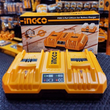 FCLI2082 Ταχυφορτιστής 2 Θέσεων 2x20V 4.0Ah