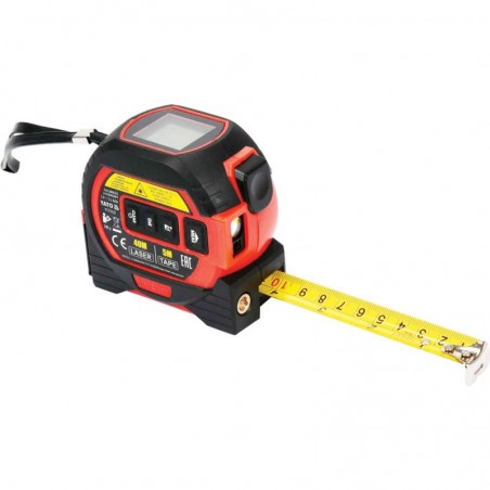 YT-73122 Μετροταινία με Laser 40m