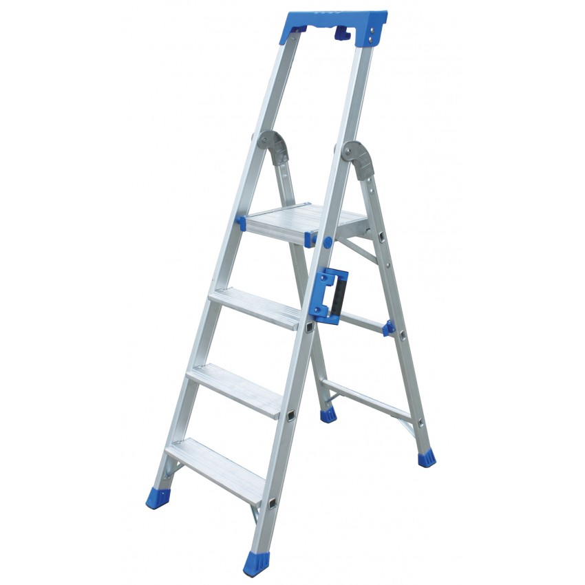 631086 Σκάλα Αλουμινίου Heavy Duty 3+1