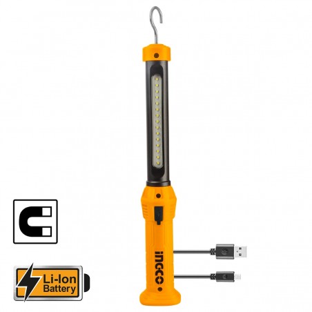 HWLI35261 Λάμπα Συνεργείου Επαναφορτιζόμενη 75-300 Lumen