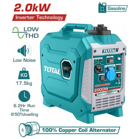 TP523006 Ηλεκτρογεννήτρια Βενζίνης Inverter 2000W