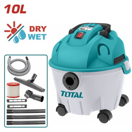 TVC12101 Σκούπα Ξηράς & Υγρής Αναρρόφησης 10Lt 1200W