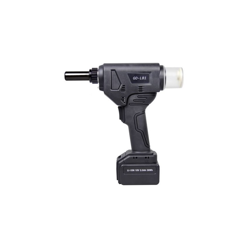 GO-LB1 Πριτσιναδόρος για Pin and Collar για 4.8 & 6.4 mm 18V (2x2.0Ah)