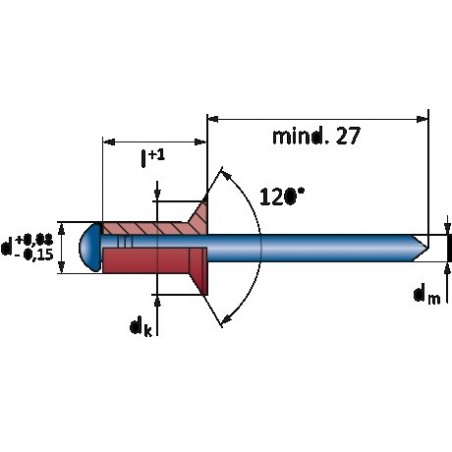 ALFO 3 x 6 Πριτσίνια Τυφλά