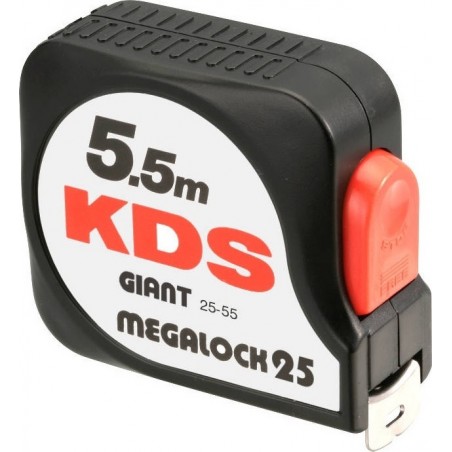 Μέτρο Ρολό KDS Giant 25-55 5,5mx25mm Megalock