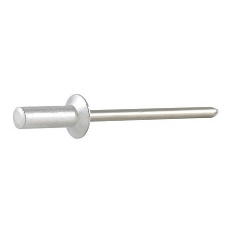CERTO Με Επίπεδο Κεφάλι Alu/Steel 3,2 x 8