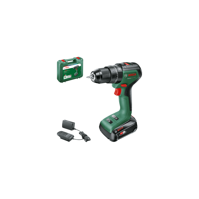 UniversalImpact 18V-60 Κρουστικό Δράπανο Μπαταρίας 18V (1x2.0Ah)