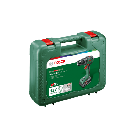 UniversalImpact 18V-60 Κρουστικό Δράπανο Μπαταρίας 18V (1x2.0Ah)