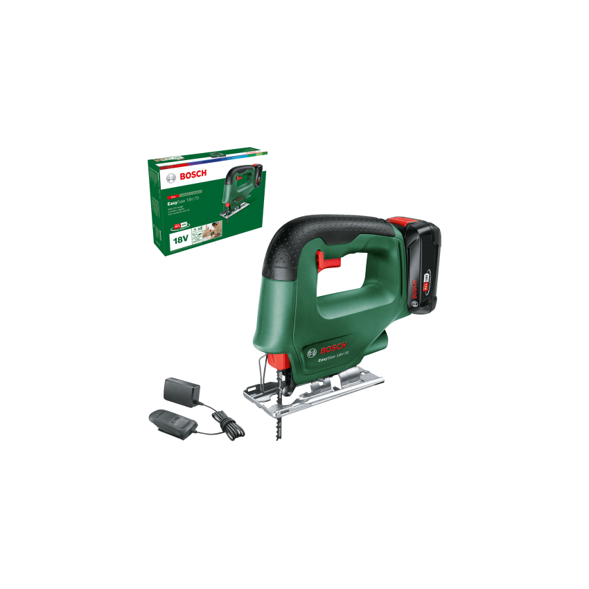 EasySaw 18V-70 Σέγα Μπαταρίας 18V (1x2.0Ah)