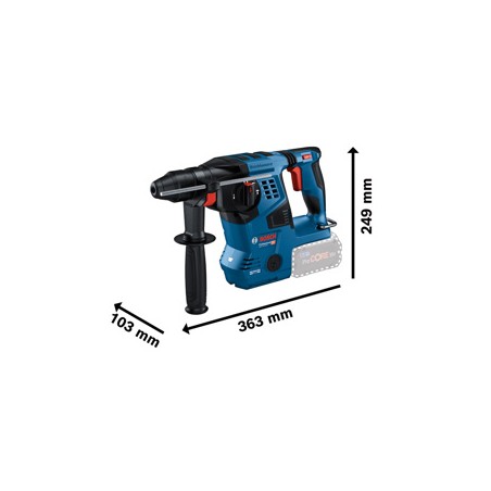 GBH 18V-28 C Περιστροφικό Πιστολέτο με SDS-Plus 18V (Solo)