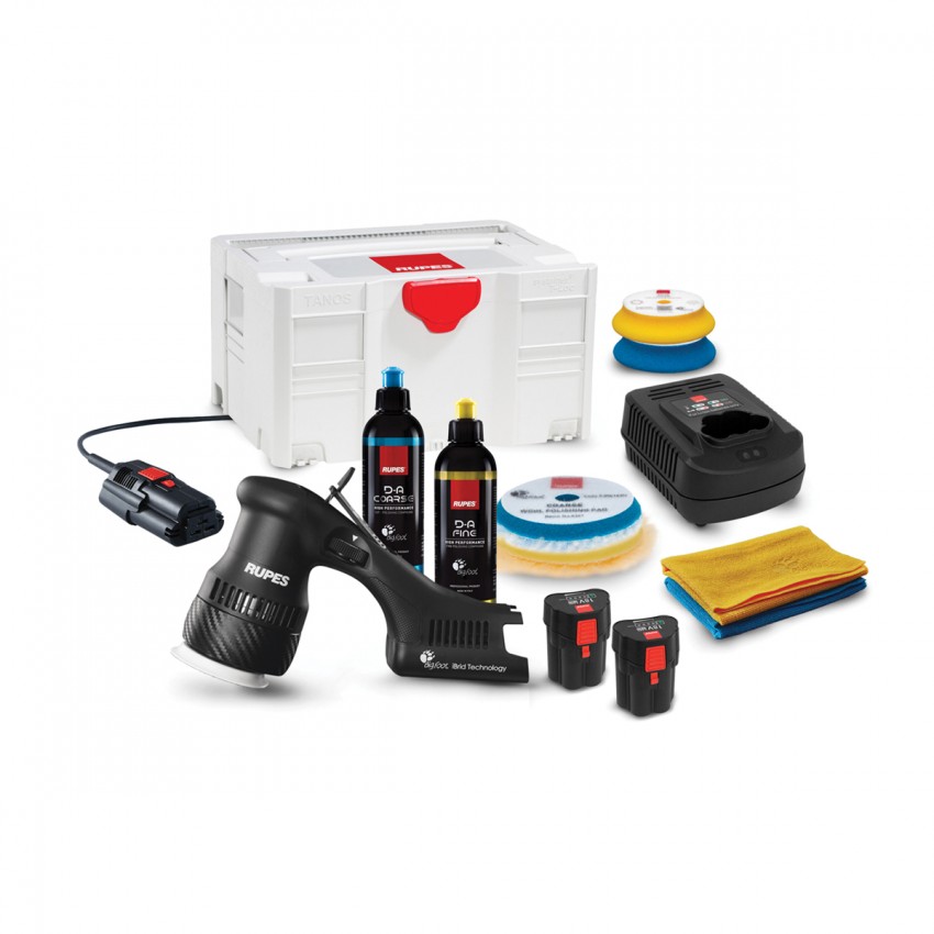 HLR75 LUX Σετ Μίνι Αλοιφαδόρος Μπαταρίας 75mm 18V (2x2.5Ah)