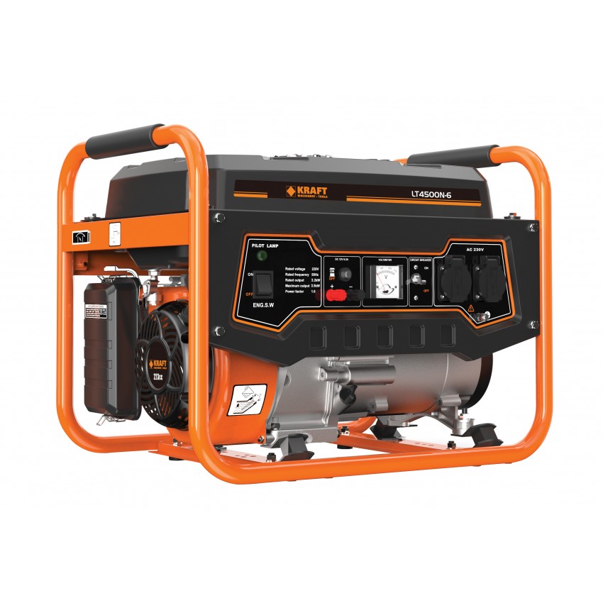 LT4500N-6 Ηλεκτρογεννήτρια Βενζίνης Μονοφασική 3500W