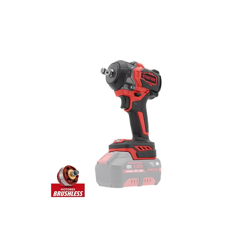 IWB 550 L20 Μπουλονόκλειδο 1/2’’ 18V (Solo)