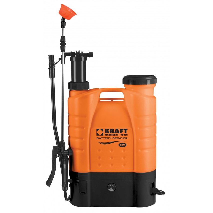 Ψεκαστήρας Μπαταρίας & Προπιέσεως 2 σε 1 12V 16L (1x8.0Ah)