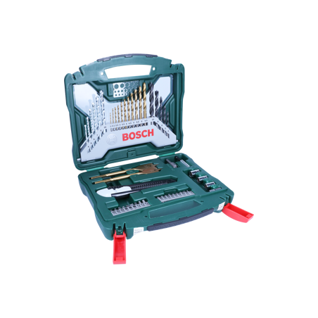 X-Line Συλλογή Τρυπανιών & Κατσαβιδόλαμων Τιτανίου - 50 Τεμάχια