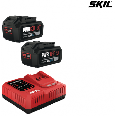 BC1E 3118 BA Σετ Μπαταρίες & Ταχυφορτιστής 20V (2x5.0Ah)