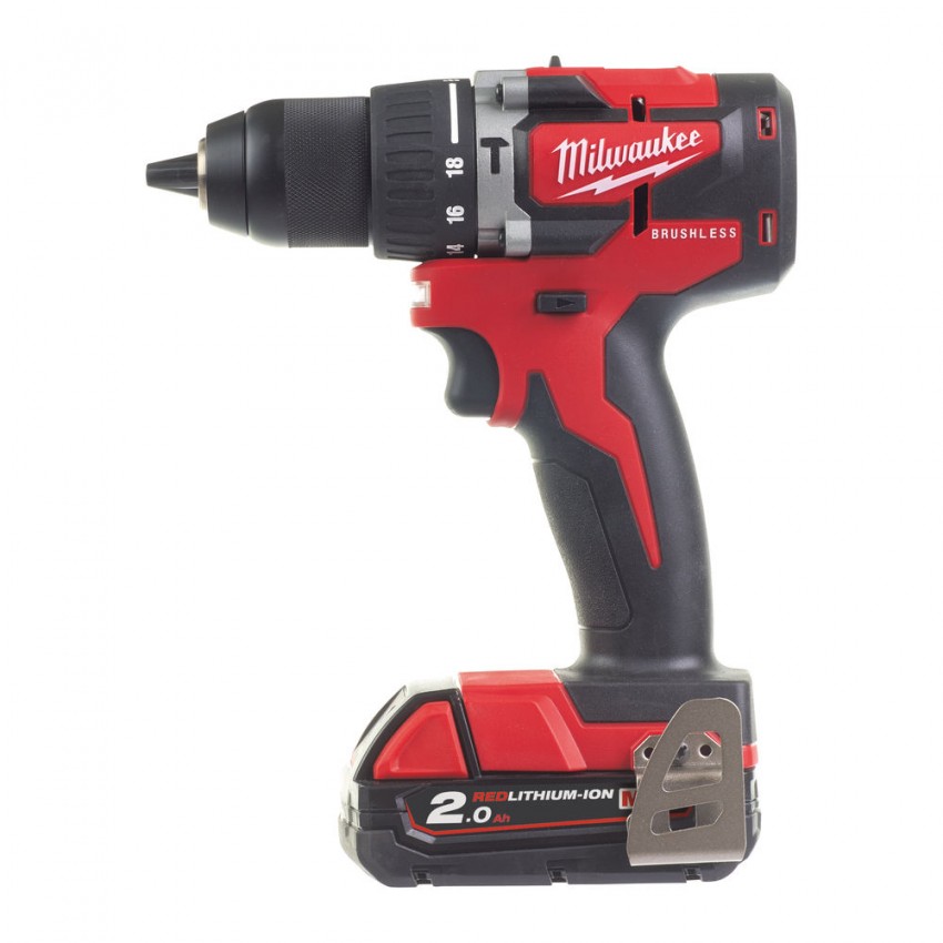 M18™ CBLPD-202C Brushless Κρουστικό Δραπανοκατσάβιδο 18V (2x2.0Ah)