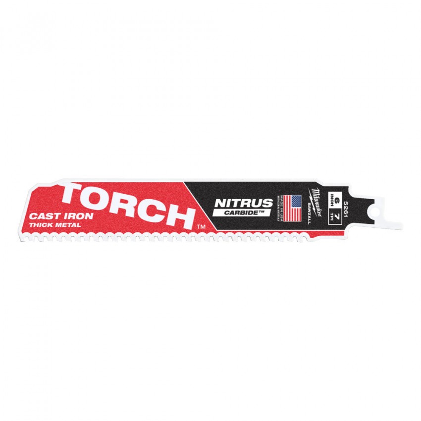 TCT Nitrus Λάμα Σπαθόσεγας Torch Για Μέταλλο