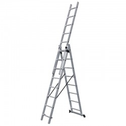 BHL5090 Σκάλα Τριπλή Αλουμινίου 3x9