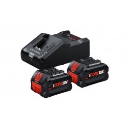 2xPC18V+8.0+GAL18V160 Σετ Μπαταρίες Φορτιστή 18V (2x8.0Ah)