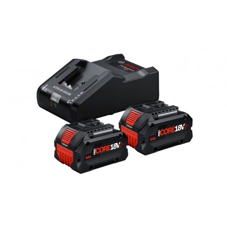 2xPC18V+8.0+GAL18V160 Σετ Μπαταρίες Φορτιστή 18V (2x8.0Ah)