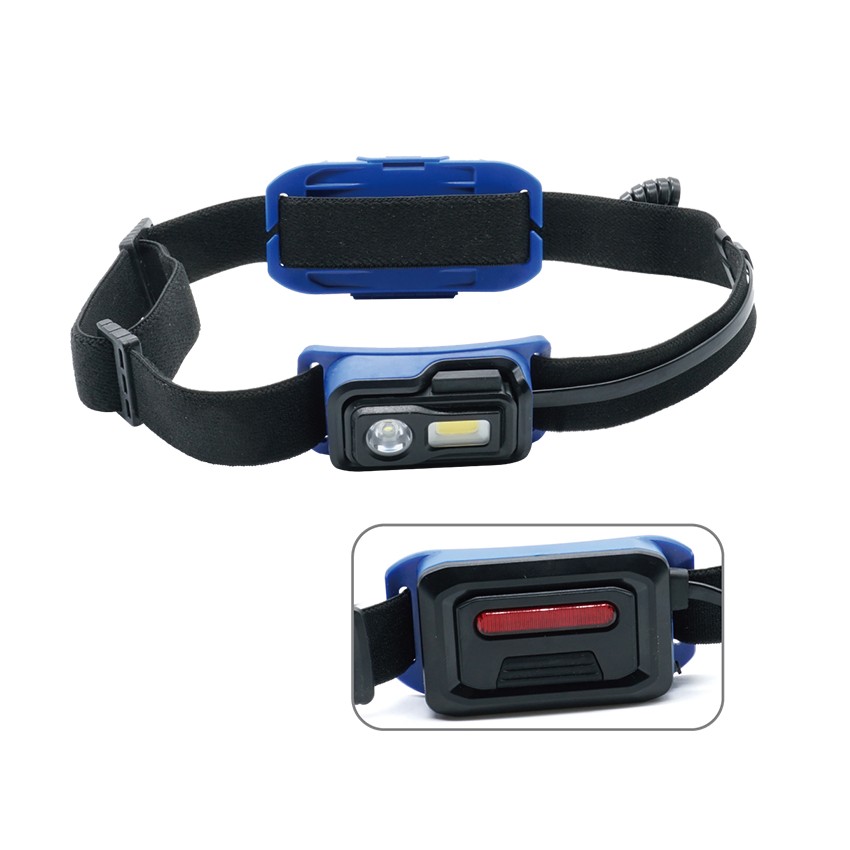 BPR6033 Φακός Κεφαλής Επαναφορτιζόμενος 250 Lumen
