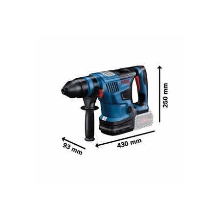 GBH 18V-34 CF Πιστολέτο Μπαταρίας SDS-Plus 18V (2x8.0Ah)