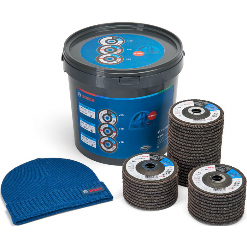 Bucket Kit Σετ Δίσκοι με Φυλλαράκια 125mm - 41 Τεμάχια
