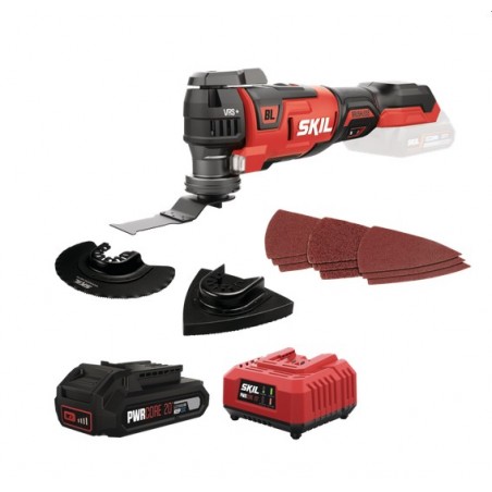 3650 CA Πολυεργαλείο Multi-Cutter Μπαταρίας 20V (1x2.5Ah)