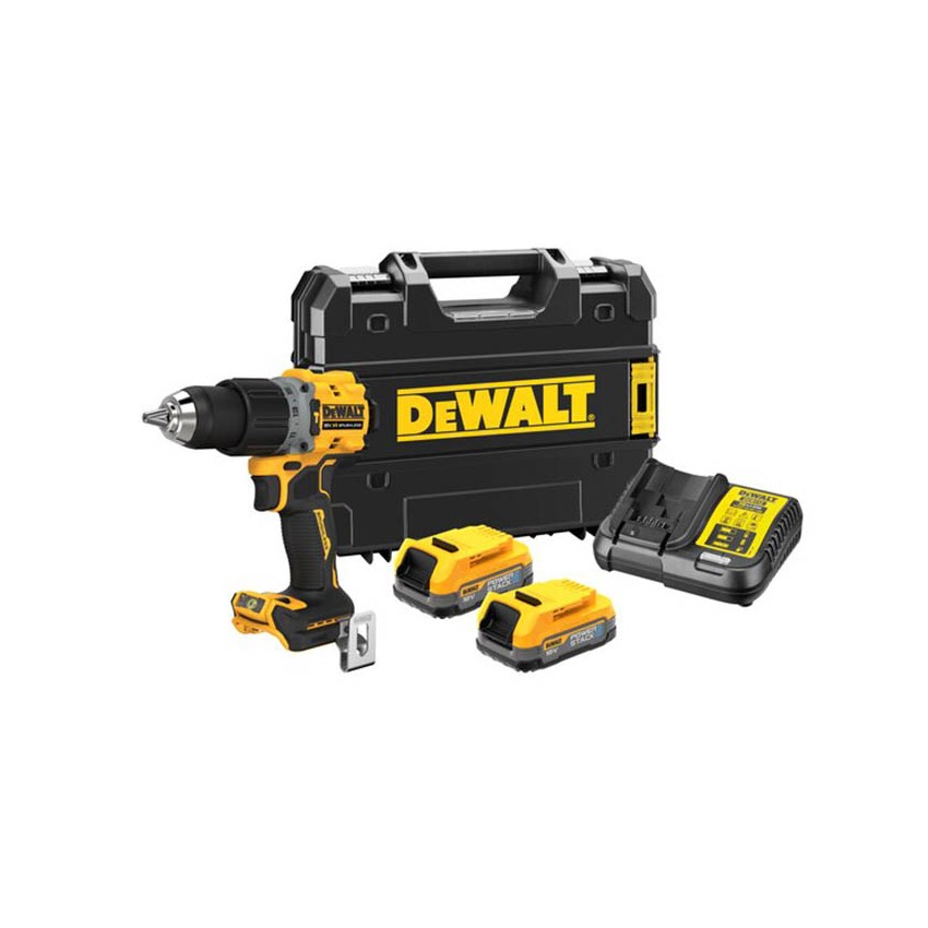 DCD805E1T-QW Κρουστικό Δραπανοκατσάβιδο Brushless 18V (1x2.0Ah)