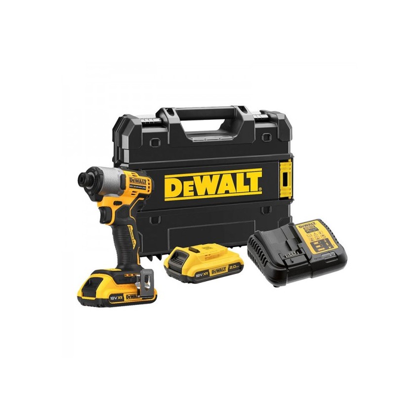 DCF840D2T-QW Παλμικό Kατσαβίδι Μπαταρίας 18V XR (2x2.0Ah)