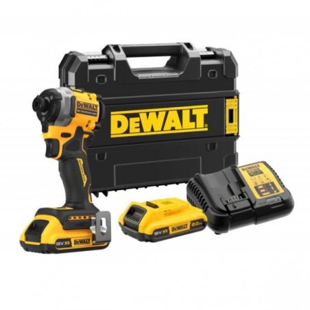 DCF850D2T-QW Παλμικό Κατσαβίδι Μπαταρίας 18V (2x2.0Ah)