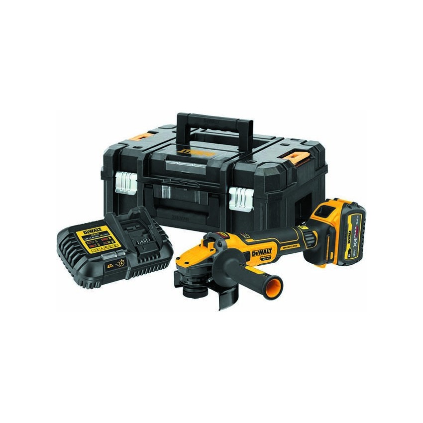 DCG409T1-QW Γωνιακός Τροχός Μπαταρίας 125mm 18V (1x6.0Ah)