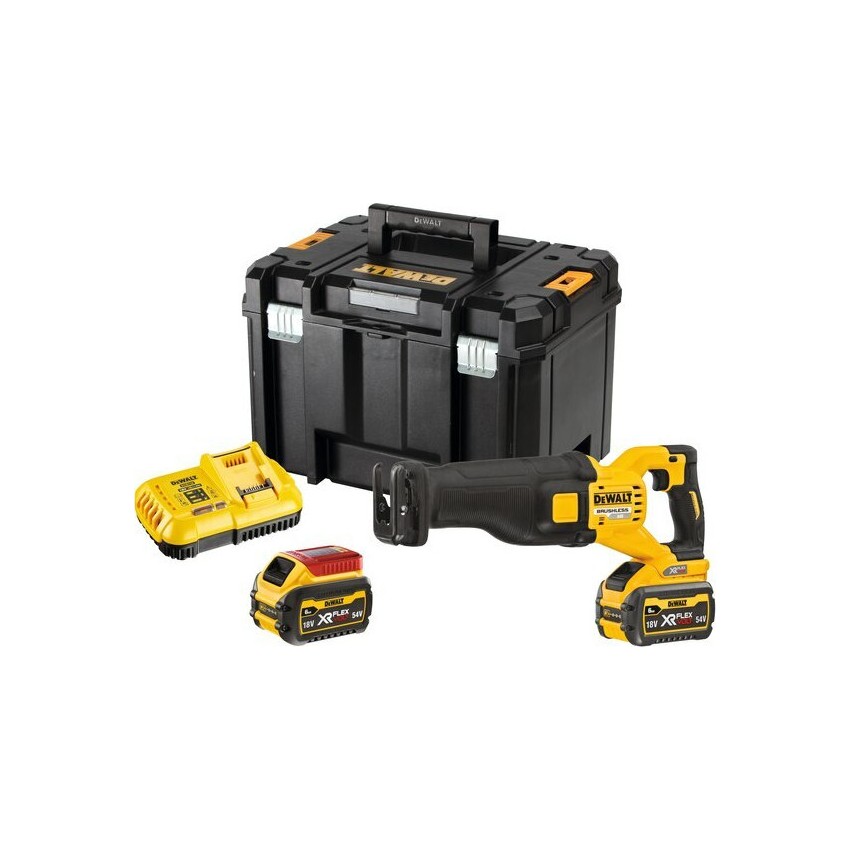 DCS389T2-QW Σπαθοσέγα Brushless 54V XR (2x6.0Ah)