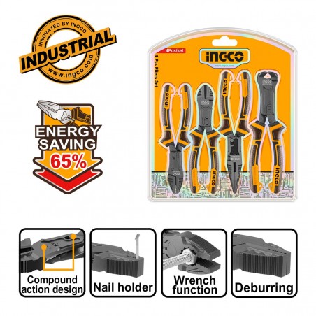 HKCPS5841 Σετ Εργαλεία Χειρός - 4 Τεμάχια