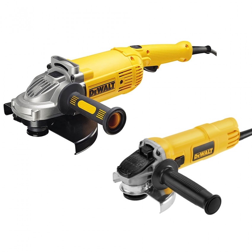 DWE492DUO1-QS Σετ Τροχών 115mm 900W & 230mm 2200W