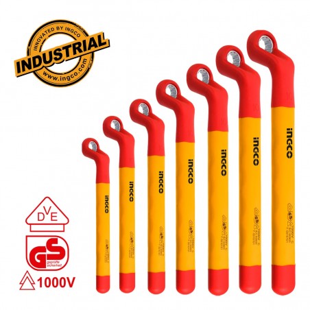 HKISPA0702 Σετ Κλειδιά Πολύγωνα Ηλεκτρολόγου VDE -7 Τεμάχια